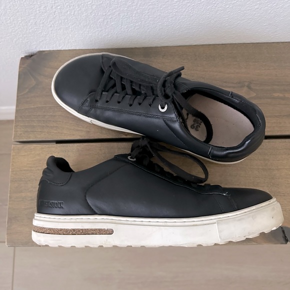 BIRKENSTOCK Bend Low Black Leather Sneaker - Picture 12 of 12